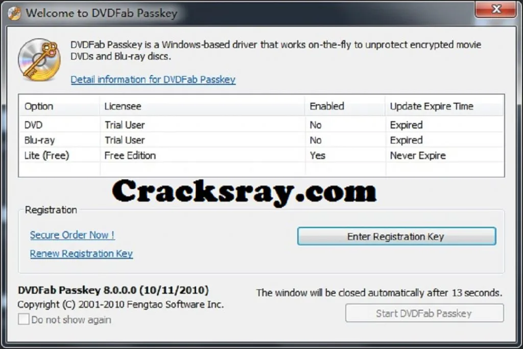 DVDFab Registration Key