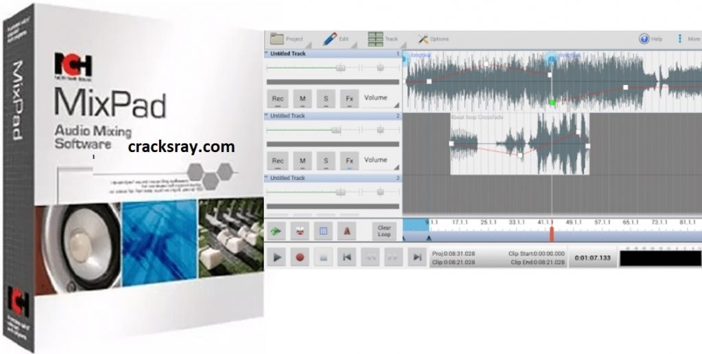 mixpad multitrack recording software free download full version