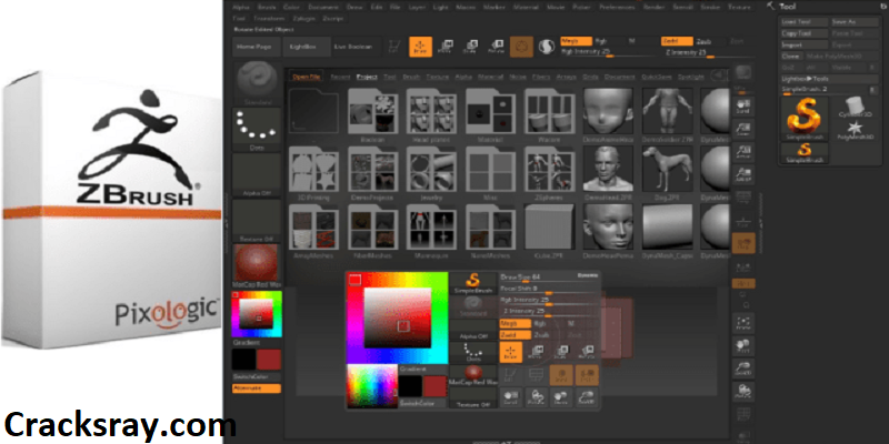 Pixologic ZBrush 2023.1.2 download the new version for android